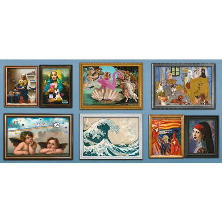 Puzzle Trefl UFT 9000 Colectie de Artă  [1]