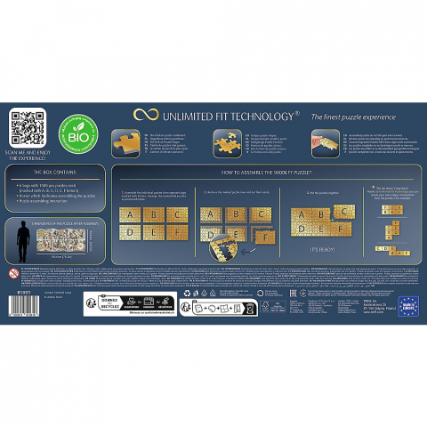 PUZZLE TREFL UFT 9000 HARTI CELESTE ANTICE [3]