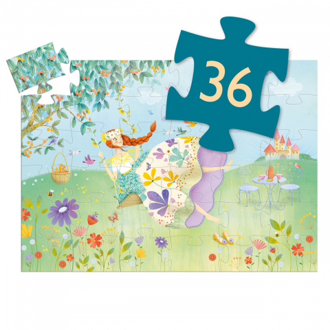 Puzzle Zana primaverii cu 36 piese,42x30 cm,+4 ani [2]