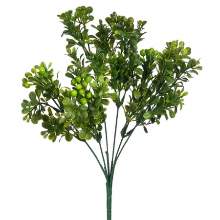 Decoratiuni - Ramura decorativa artificiala cu fructe verzi