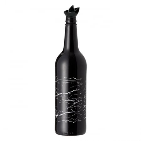 Articole Bucatarie - Recipient elegant  pentru ulei ,sticla,negru,750 ml