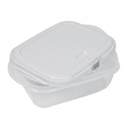 Recipient pentru alimente cu capac push up si clip,plastic,gri,1100 ml [1]