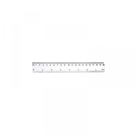 Papetarie & Birotica - Rigla din plastic transparenta,20 cm