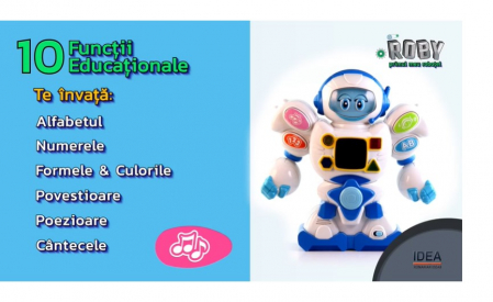 ROBY - Primul meu Robotel Educativ care vorbeste ! [5]