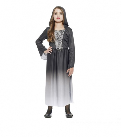 Articole Halloween - Rochita cu gluga Vampir pentru fetite