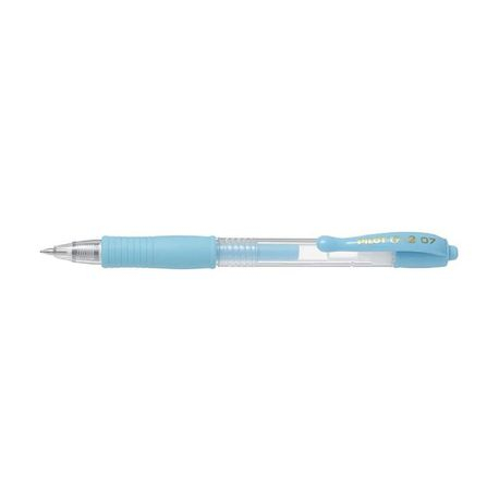 Papetarie & Birotica - Roller cu gel G-2 Pastel Pilot 0.7 mm varf mediu bleu