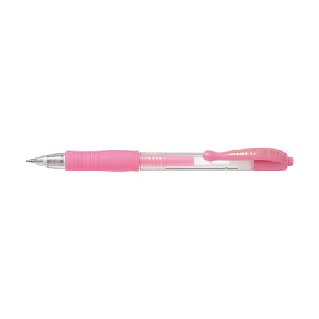 Papetarie & Birotica - Roller cu gel G-2 Pastel Pilot 0.7 mm varf mediu roz