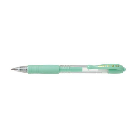 Papetarie & Birotica - Roller cu gel G-2 Pastel Pilot 0.7 mm varf mediu verde deschis