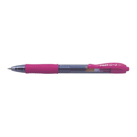 Papetarie & Birotica - Roller cu gel G-2 Pilot 0.7 mm varf mediu roz