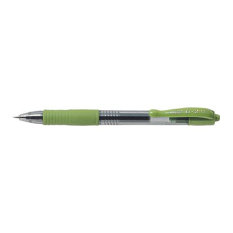 Papetarie & Birotica - Roller cu gel G-2 Pilot 0.7 mm varf mediu verde deschis