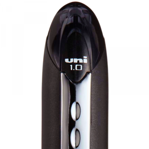 Roller Jetstream Uni-ball SX-210, 1.0mm, cu capac, corp negru,scris negru [1]