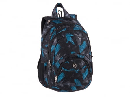 Papetarie & Birotica - Rucsac pentru scoala 2 Ã®n 1 Teens Blue Arrow