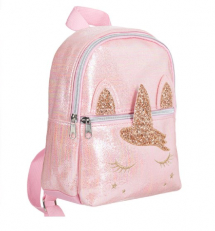 Rucsac cu Design Unicorn pentru fetițe, Roz, 20x7x24 cm [1]