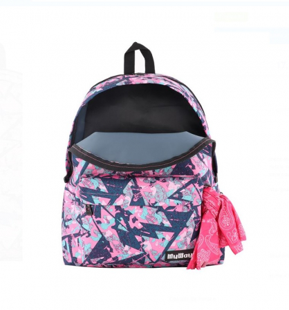 Rucsac My Way fete pentru scoala si esarfa inclusa [3]