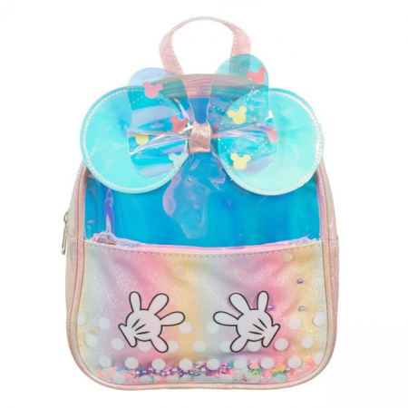 Jocuri si articole copii - Rucsac pentru fetite cu fundita si margele