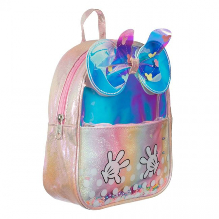 Rucsac pentru fetite cu fundita si margele [1]