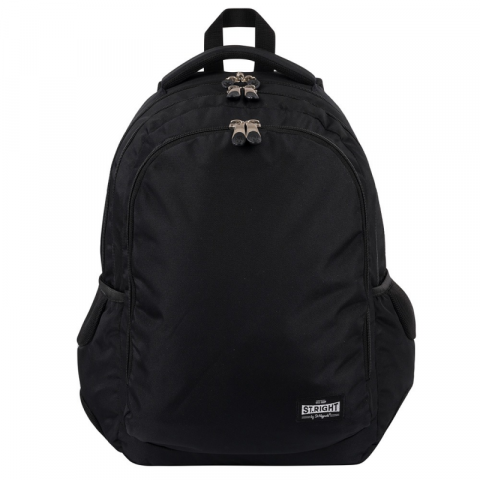 Papetarie & Birotica - Rucsac pentru scoala cu 3 compartimente,negru,46x30x20 cm