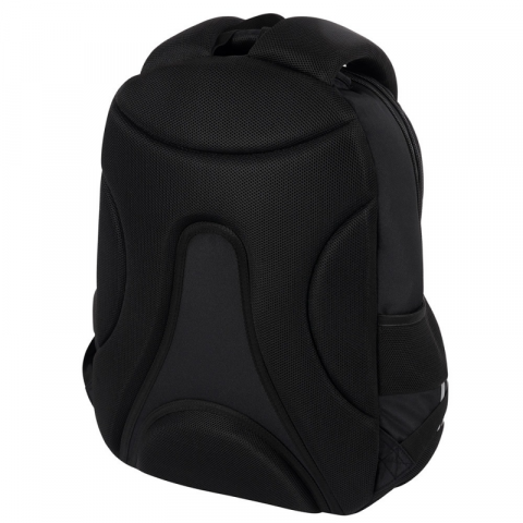 Rucsac pentru scoala cu 3 compartimente,negru,46x30x20 cm [4]