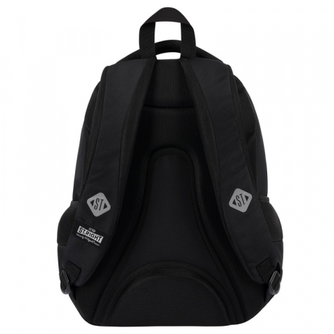 Rucsac pentru scoala cu 3 compartimente,negru,46x30x20 cm [3]