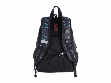 Rucsac Pulse 2 Ã®n 1 Teens Blue Lava [2]