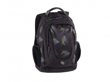 Papetarie & Birotica - Rucsac pentru scoala cu 5 compartimente Music Green Arrow