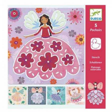 Produse art & craft-Lucru manual - Sabloane Djeco Zane si dorinte