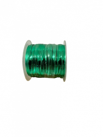 Sarma plata decorativa pentru activitati crafts,verde,10 metri [1]