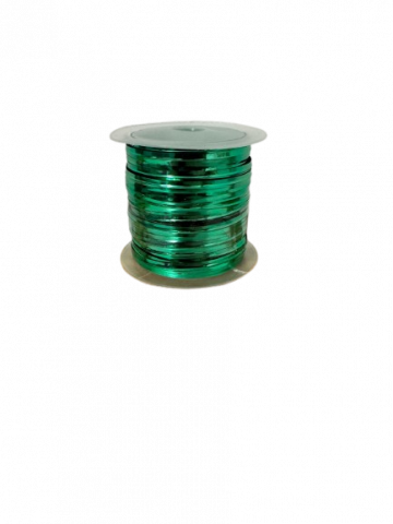 Produse art & craft-Lucru manual - Sarma plata decorativa pentru activitati crafts,verde,10 metri