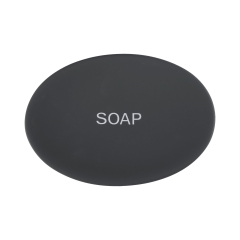 Savoniera pentru sapun din ceramica, negru,13x9x3.5 cm [1]
