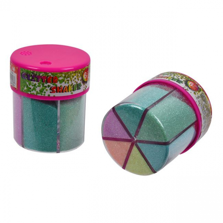 Produse art & craft-Lucru manual - Sclipici 6 culori pastelate pentru activitati crafts