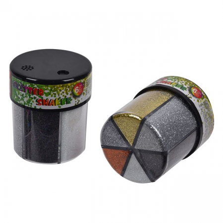 Produse art & craft-Lucru manual - Sclipici 6 culori pentru activitati crafts