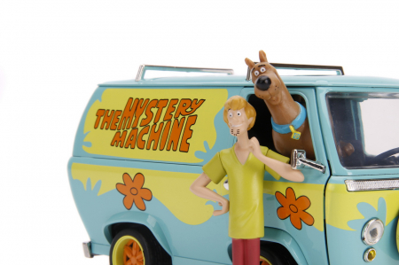 Scooby Doo Set Dubiță Metalică 1:24 și 2 Figurine Scooby Doo și Shaggy [7]