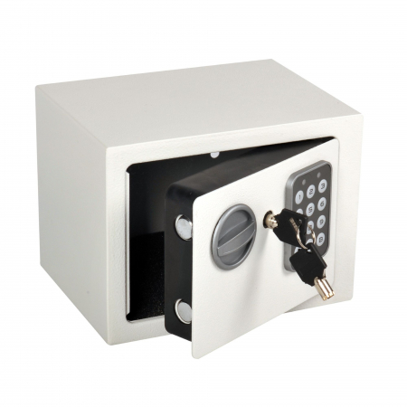 Casa si gradina - Seif electronic fabricat din otel de calitate superioara 15x20x15 cm