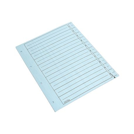 Papetarie & Birotica - Separator A4 carton 10 bucati/set bleu