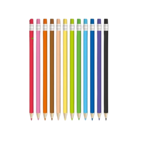 Creioane colorate - Set 12 creioane mecanice colorate cu mină 2.6 mm M&G