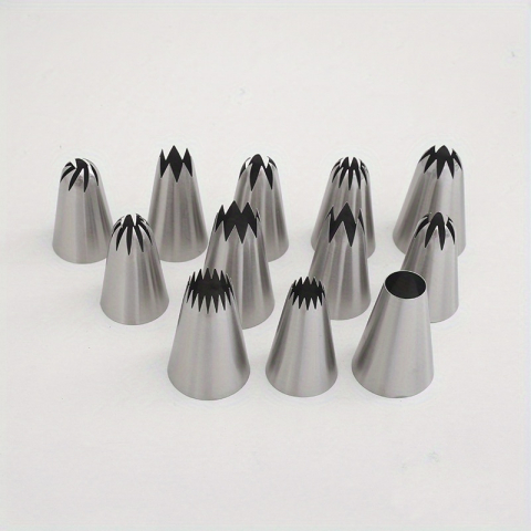Ustensile de bucatarie - Set 12 duze pentru ornat prajituri
