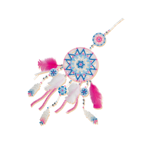 Set 1200 Margele de calcat cu accesorii incluse,tematica Capcana de vise Glow in the Dark,+5 ani [1]