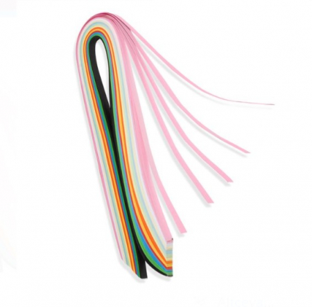 Hartie creatie - Set 144 bucati hartie colorata tip benzi