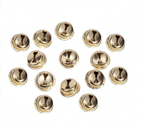 Produse art & craft-Lucru manual - Set 15 clopotei metalici pentru activitati crafts