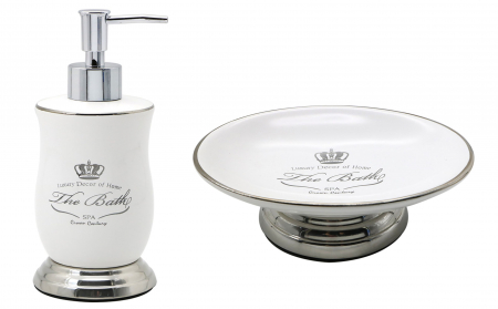 Articole Baie - Set 2 accesorii elegante pentru baie