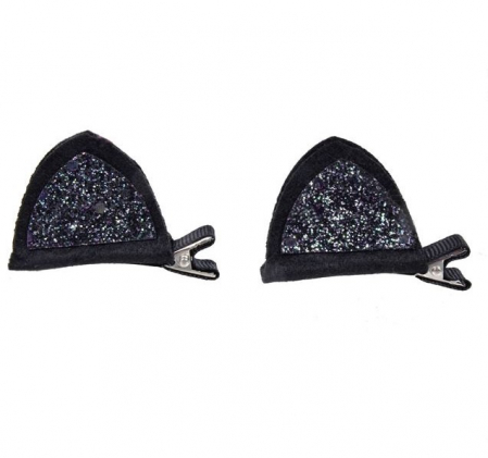 Articole Halloween - Set 2 clame par design Urechi de pisicuta