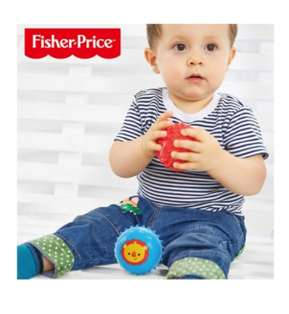 Set 2 Mingi Senzoriale pentru Bebeluși, Multicolor [3]