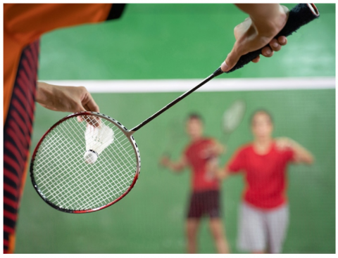 Set 2 Rachete Badminton cu Husă Inclusă - Echipament Sportiv Complet 66x20 cm [1]