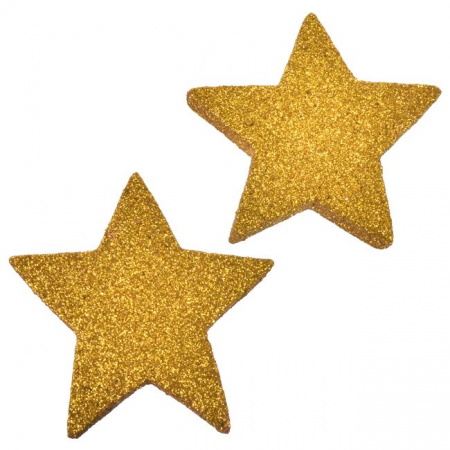 Accesorii art&craft polistiren - Set 2 stelute 3D pentru activitati crafts