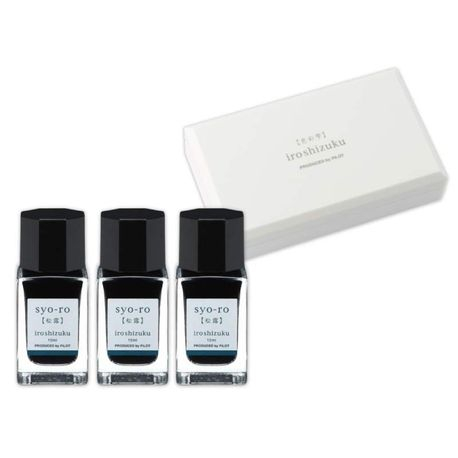 Papetarie & Birotica - Set 3 bucati cerneala Iroshizuku verde syo-ro, 15 ml
