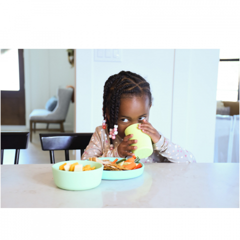 Set 3 recipiente din silicon pentru servire hrana bebelusi,multicolor [9]