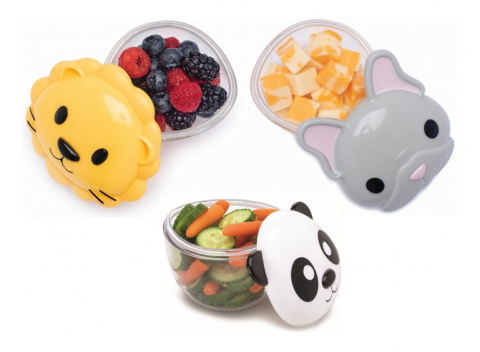 SET 3 RECIPIENTE HRANA BEBE, MELII, BULLDOG, RECHIN, PISICA CUTIE [6]