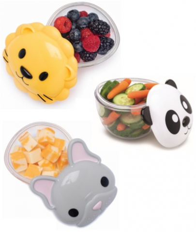 SET 3 RECIPIENTE HRANA BEBE, MELII, BULLDOG, RECHIN, PISICA CUTIE [5]