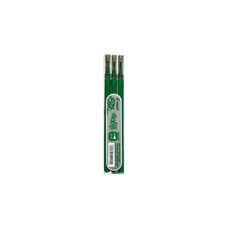 Papetarie & Birotica - Set 3 rezerve roller Frixion Point Pilot 0.5 mm varf fin, verde