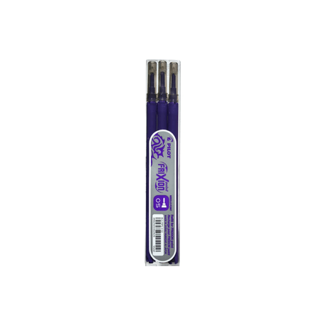 Papetarie & Birotica - Set 3 rezerve roller Frixion Point Pilot 0.5 mm varf fin,violet